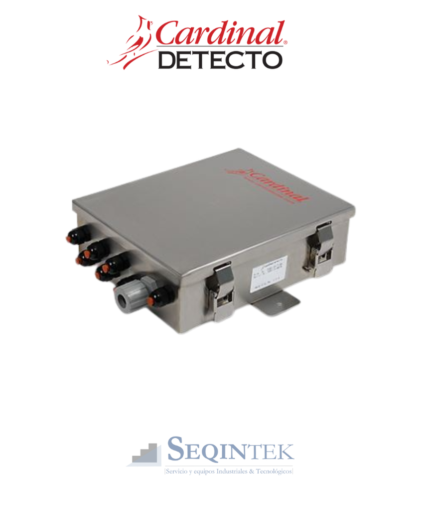 Caja Suma Cardinal (Junction Box) 8Ch Acero Inox. | SEQINTEK